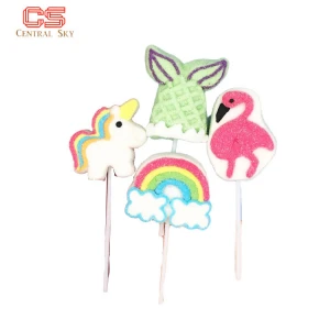 Health Snack Food Cotton Candy Marshmallow Lollipop Candy