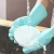 Import Heat-resistant Dish Cleaning Silicone Gloves Durable Silicone Kitchen Washing Gloves Home Useful Silicone Dishwashing Gloves from China