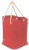 Heavy duty cotton canvas shopping tote bag