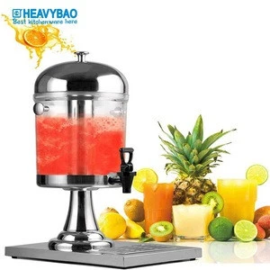Heavybao Commercial Equipment Stainless Steel Cold Press Orange Juicer Machine Cold Drink Juice Dispenser