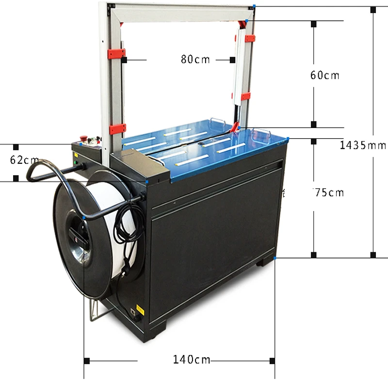 High efficiency and professional automatic strapping machine price