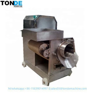High efficiency electric fresh meat separating machine for fish