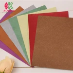 High End Coated Color Customize Pearl Embossed Metallic Wrapping Fancy Specialty Paper
