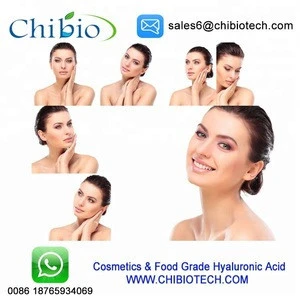 High molecular weight hyaluronic acid for facemask