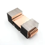 High Power Custom Aluminium Led Amplifier Heatsink  Profile Punching Radiators Copper Heat Sink