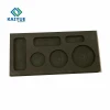 high pure graphite ingot mold with five holes for gold silver  Metal ingot casting five holes graphite mold