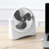 High Quality 6-Inch Mini USB Charging Fan Three-Speed Portable Desktop Air Circulation Convection Turbine Home Office Study Fan
