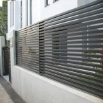 High Quality Aluminum Fence Metal Slab Panels Outdoor Fence Panels Metal