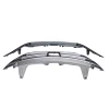 High quality Car Front Chrome Upper Grille with Lower Bar for HONDA CRV 2012-2014