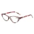 Import High quality Cat eye Fashion Cheap price Women reading glasses with diamond from China