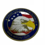 High quality cheap custom metal challenge souvenir coin