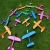 Import High quality children&#39;s hand throwing airplane glider toy outdoor toy children&#39;s airplane with LED from China
