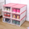 High quality colorful plastic acrylic wall mounted cabinet parts shoe rack