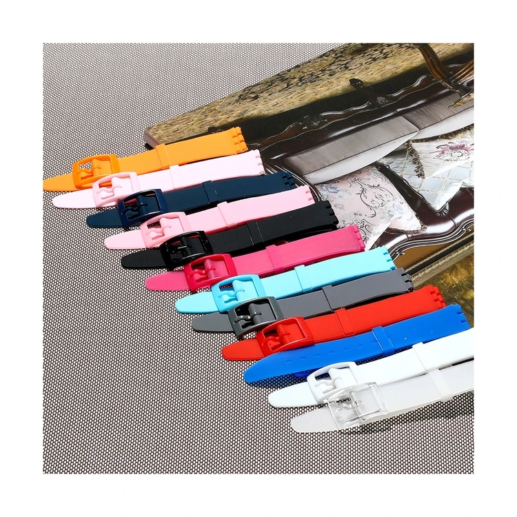 High Quality Custom Adjustable 16mm Sport Rubber Silicone Watch Band