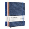 High Quality Factory Price Pu Leather A5 Hardcover Notebook with Inner Pocket