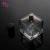 Import High Quality 100ml Glass Refillable Perfume Bottle Square Clear Glass Spray Bottle Manufacturer from China