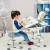 Import High quality modern childrens furniture adjustable kids study table and chair from China