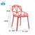 High quality outdoor furniture modern simple plastic garden chair creative color outdoor leisure chair