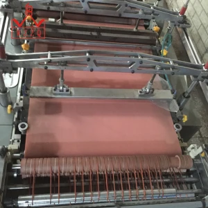 High quality PE plastic zipper bag making machine