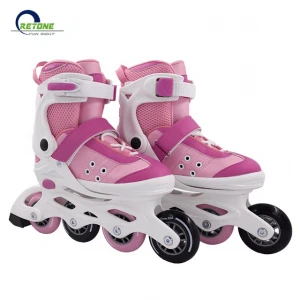 High Quality  Pink Adjuatable Action Professonal Skating Inline