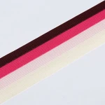 high quality polypropylene knitted crochet elastic woven fabric straps webbing