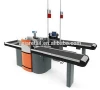 High quality supermarket checkout counter with conveyor belt factory price