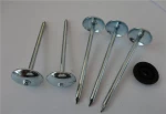 High quality umbrella nail roof ring shank roofing wire nails