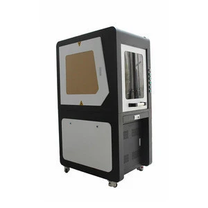 high speed 50 w fiber laser marking machines with enclosed cover for namecard