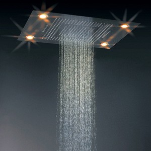 HIMARK bathroom 600*800 led waterfall rain shower head