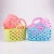 Import Hollow plastic toiletry storage basket Snacks storage shopping basket Simple style dirty clothes basket from China