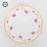 Home utensils China housewares Turkish products / embossed drinkware mug cup plate / wholesale tea cups saucers