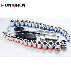 HONISHEN Best Sale 40pcs Ratchet Socket Wrench Tool Set
