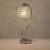 Import HOOYI Chinese Crystal Round Silver Metal Table Lamps for Home Decor from China
