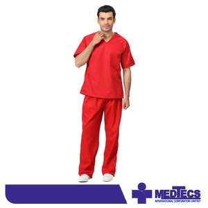hospital uniform print unisex scrub suit set