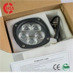 Hot! car accessories 12V 24V led work lamp 5000 lumen 48W 50W 51W 60W led work light for jeep truck offroad,auto parts,atvs
