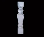 Hot Exquisitely Balcony Railing Designs White Marble Stair Balustrade