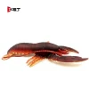 Hot new products miniature pvc vinyl cartoon lobster toys for home decoration
