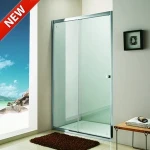 Hot sale 9I006 tempered glass decorative glass shower doors lowes