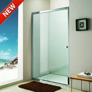 Hot sale 9I006 tempered glass decorative glass shower doors lowes