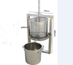hot sale commercial hydraulic cold press juice extractor / semi-automatic stainless steel grape cider juicer