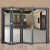 Import Hot Sale Double Glass Aluminum Accordion Low-E Folding Patio Doors from China