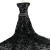 Import hot sale  high quality  black  flower nylon  silk viscose  georgette  velvet   fabric   for dresses from China