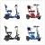 Import Hot sale Intelligent Scooter Four Wheels Portable Travel Folding Electric mobility Scooter from China