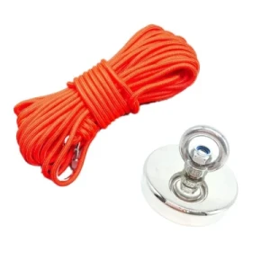 Hot Sale Magnet Fishing Set Low MOQ D136mm Neodymium Fishing Pot Magnet 1322lbs with Rope for Sale
