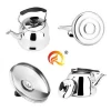 Hot sale multi- capacity stainless steel whistling kettle, water tea kettle