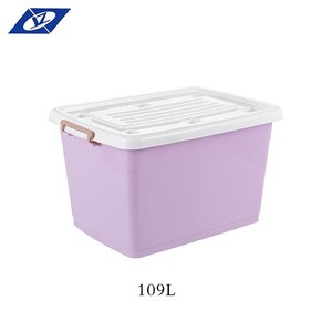 Hot Sale New Kitchen Multi Function Eco Large Decorative Plastic Clear Storage Boxes With Lids