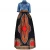 Import hot sale new style wax print fabric african dress designs traditional long women skirt from China