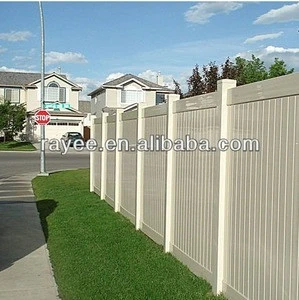 hot sale PVC garden fencing white color / blanco cerca de vinilo