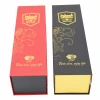 Hot Sales OEM Wine Boxes Packing Vintage Customized LOGO Wine Box With Gold Magnetic Wine Glasses With Box