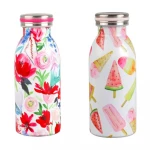 Hot sell children stainless steel swelling milk water bottle for kids